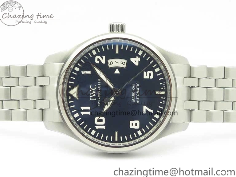 MIROTIME 0811 Mark XVII IW327014 Le Petit Prince MKS 1:1 Best Edition Blue Dial on SS Bracelet MIYOTA 9015 V FastDry 7191